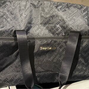 Juicy Couture Black rollingTote Bag